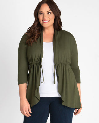 Sunset Stroll Cardigan Sale! in Olive