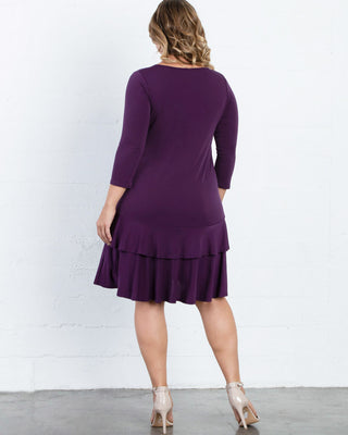 Coquette Dress  in Plum Perfect