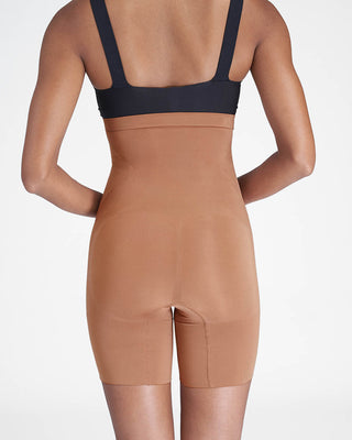 OnCore High-Waisted Mid-Thigh Short by SPANX in Naked