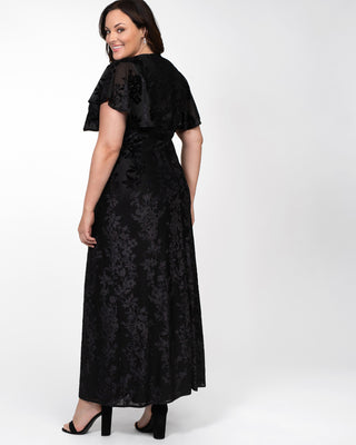 Parisian Dream Evening Gown  in Black