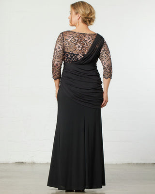 Soiree Evening Gown  in Rose Gold