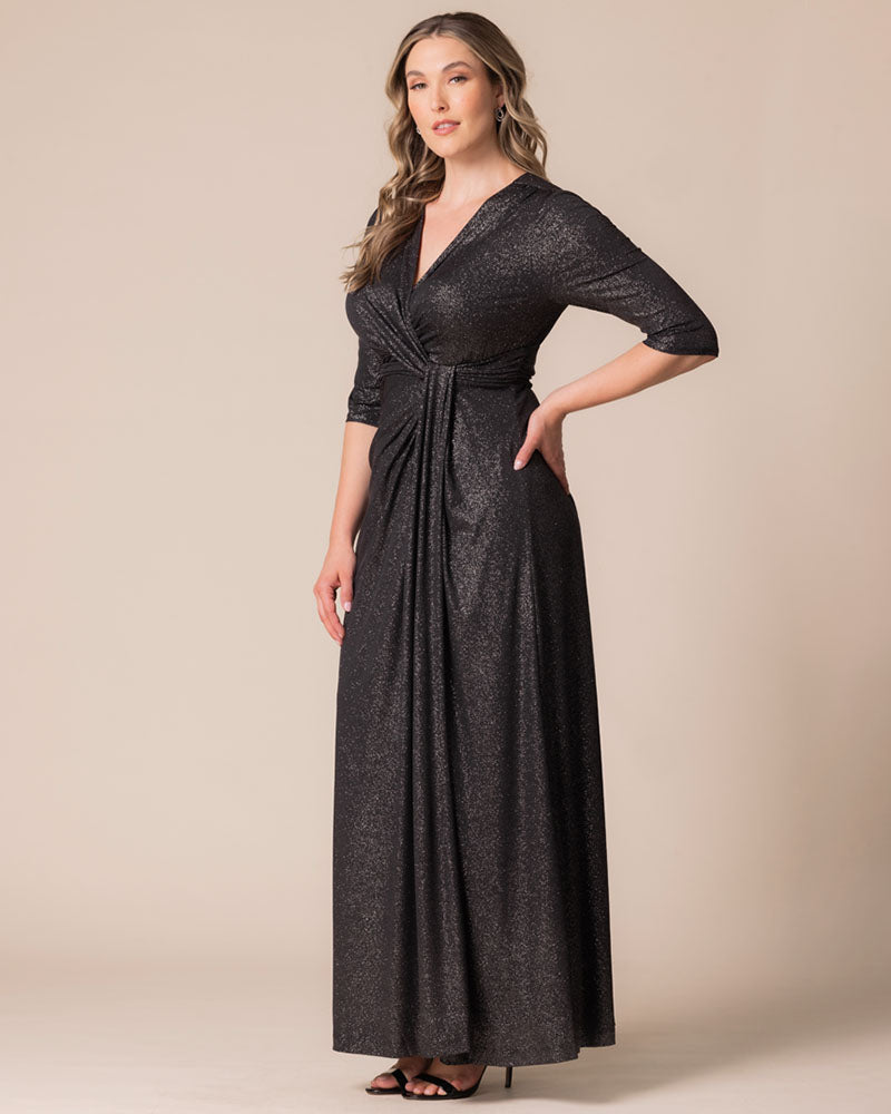 Romanced by Moonlight Gown - Plus Silver / 0X Romanced by Moonlight Gown - Plus Silver / 0X