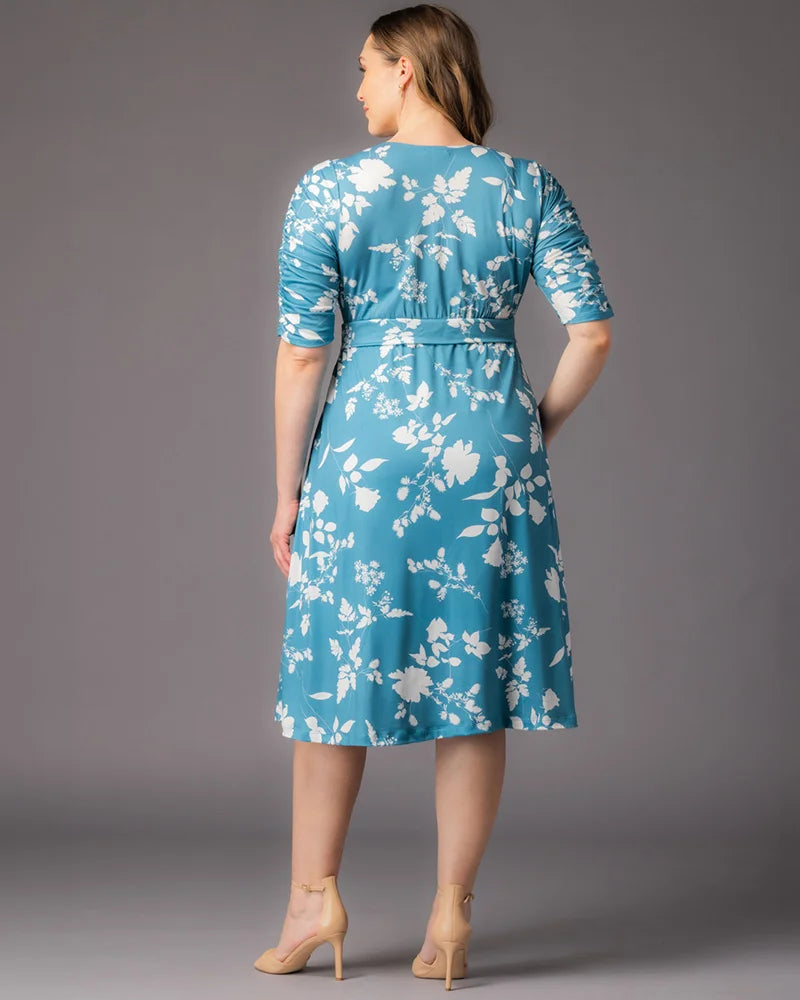 kiyonna betsey ruched dress Kiyonna
