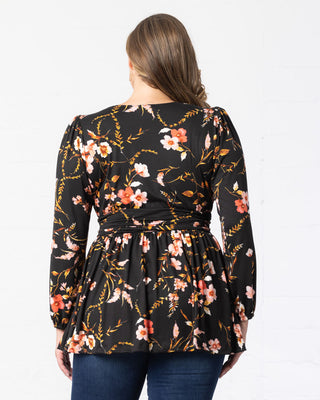 Leah Long Sleeve Tunic Top