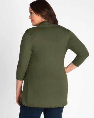 Sunset Stroll Cardigan Sale! in Olive