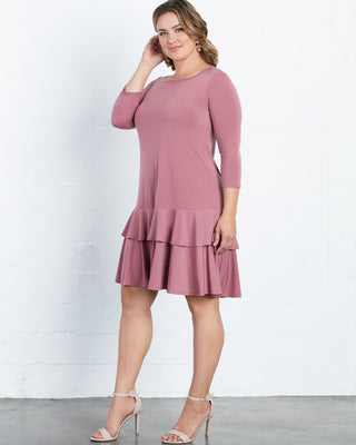 Coquette Dress  in Moody Mauve