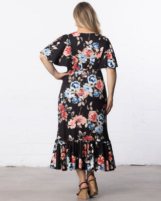 Madrid Maxi Maxi Dress in Moody Meadow Print