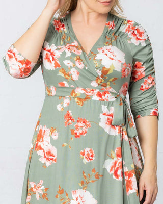 Meadow Dream Maxi Dress  in Sage Garden Print