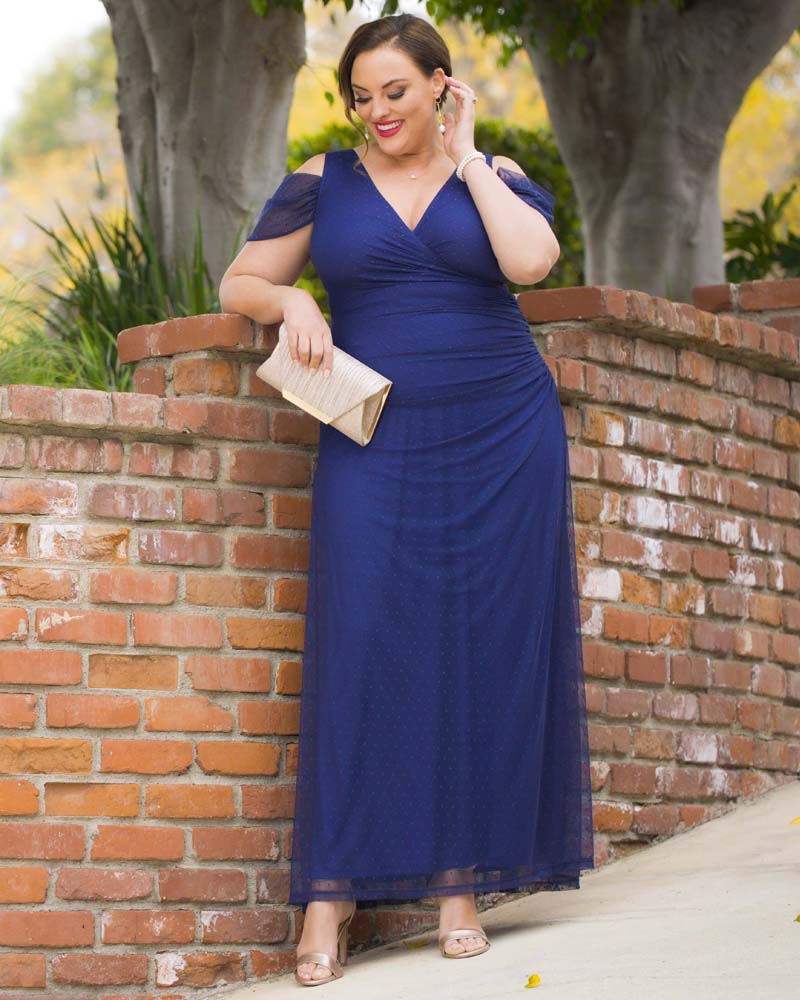 Seraphina Mesh Gown - Sale! – Kiyonna