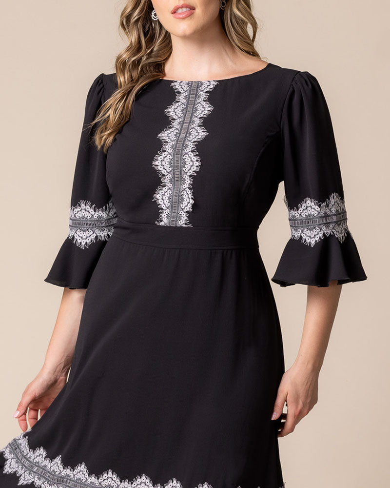 kiyonna cocktail dress Kiyonna Plus Size Royal Sweetheart Cocktail Dress