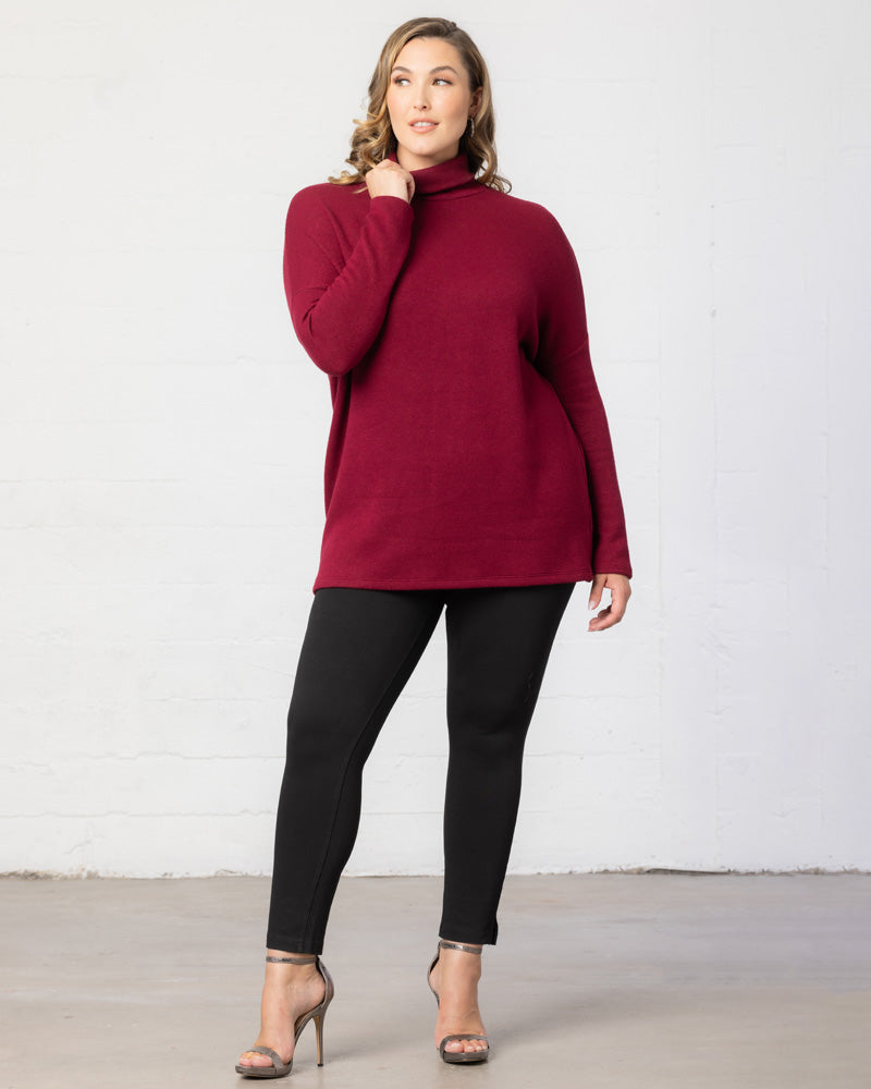Plus size turtleneck tunic sweaters sale
