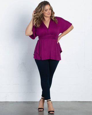 Promenade Top in Orchid