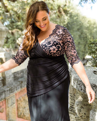 Soiree Evening Gown  in Rose Gold