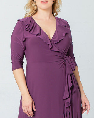 Maritime Maxi Dress  in Vintage Plum