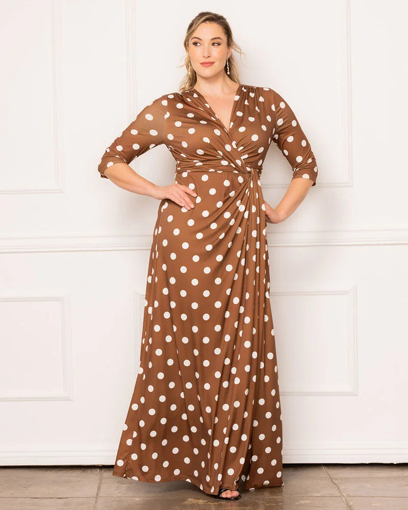 Plus Size Evening Romance Gown - Sale! - Kiyonna Plus Size Evening Romance Gown - Sale! - Kiyonna