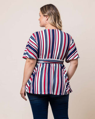 Boulevard Striped Top in Liberty Stripes