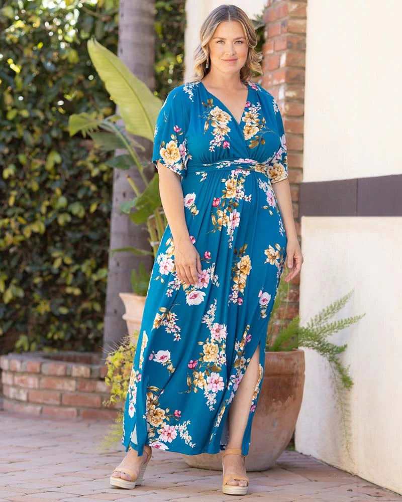Vienna Maxi Floral Dress