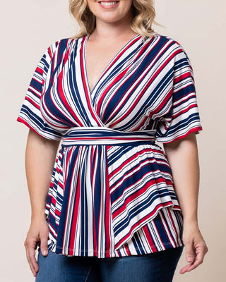 Boulevard Striped Top in Liberty Stripes