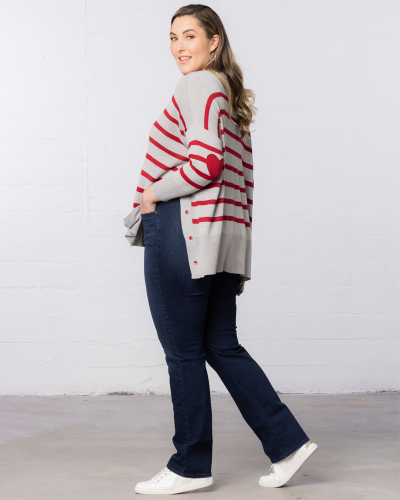 Heart on your sleeve jumper sale