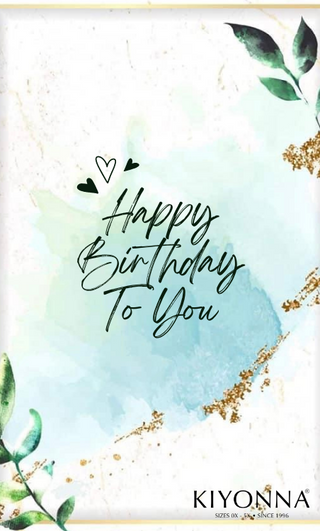 E-Gift Certificate Birthday Green