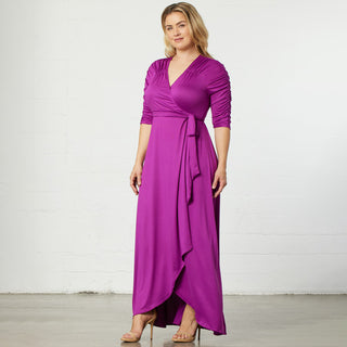 Meadow Dream Maxi Dress  in Magenta