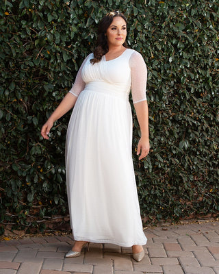 Meant to Be Chic Wedding Gown in Ivory/Cream