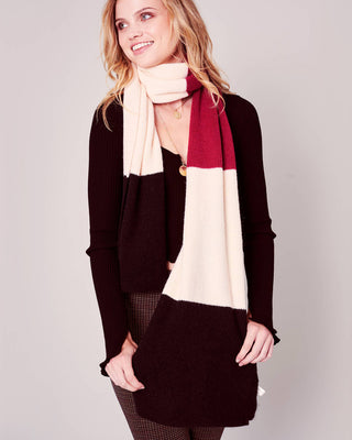 Knitted Colorblock Scarf by Avenue Zoe - Sale!