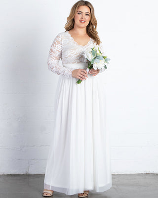 Everlasting Love Wedding Gown in White