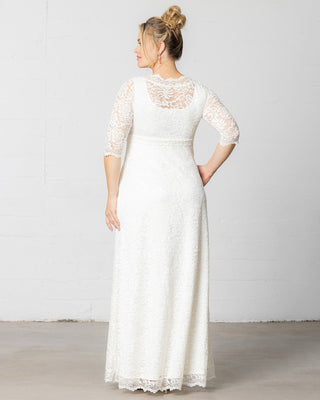 Sweet Serenity Wedding Gown in Ivory/White