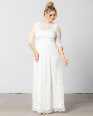 Sweet Serenity Wedding Gown in Ivory/White