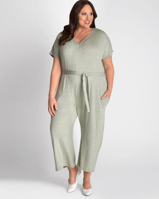 Celine Front Tie Lounge Jumpsuit  